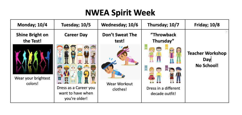 NWEA Spirit Week