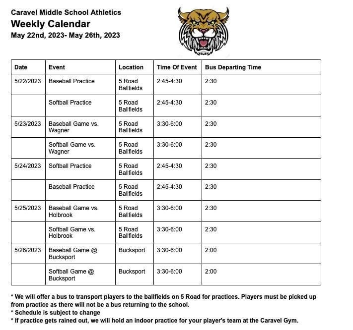 Live Feed Caravel Middle School